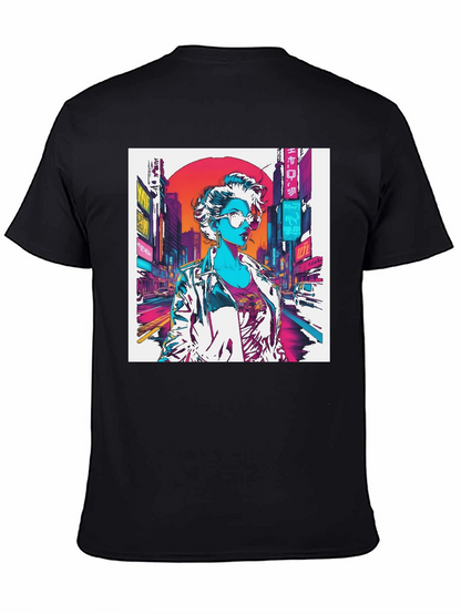 Cyberpunk Woman Graphic T-Shirt