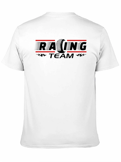 Racing Team Black Graphic T-Shirt