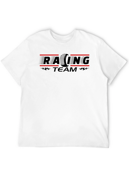 Racing Team Black Graphic T-Shirt