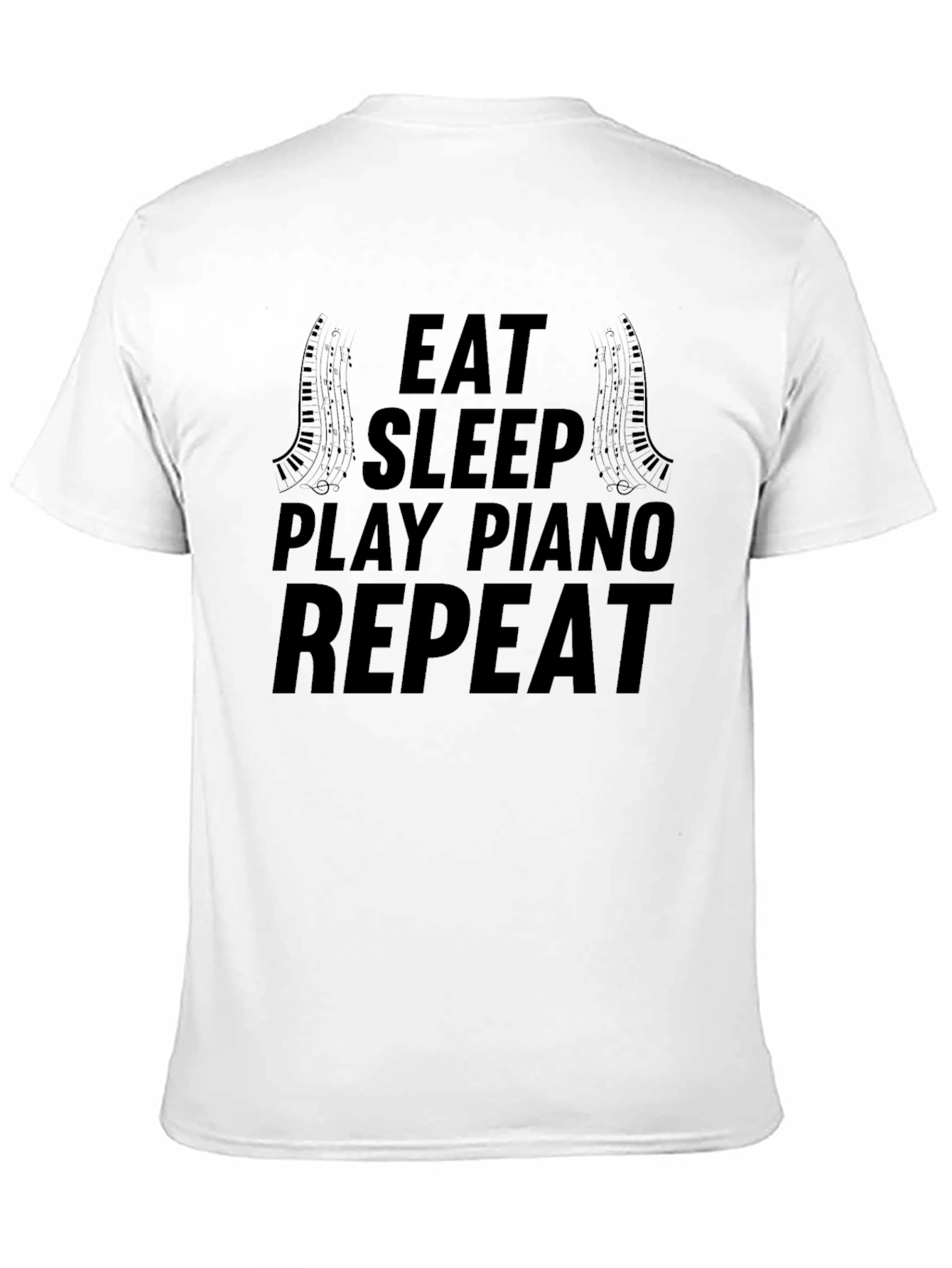 Eat Sleep Play Piano Repeat T-Shirt