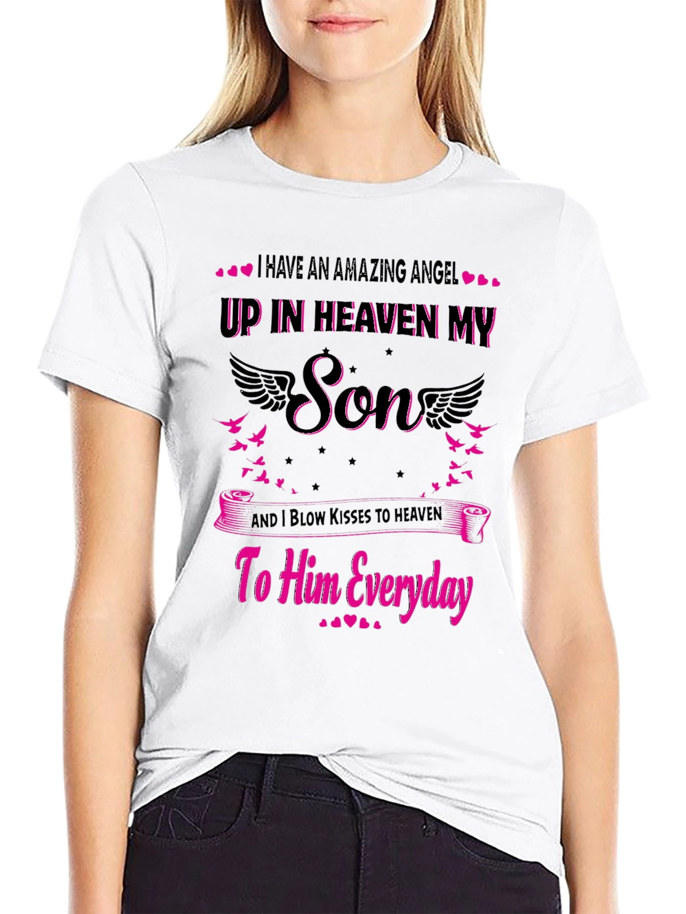 Amazing Angel Son Memorial T-Shirt