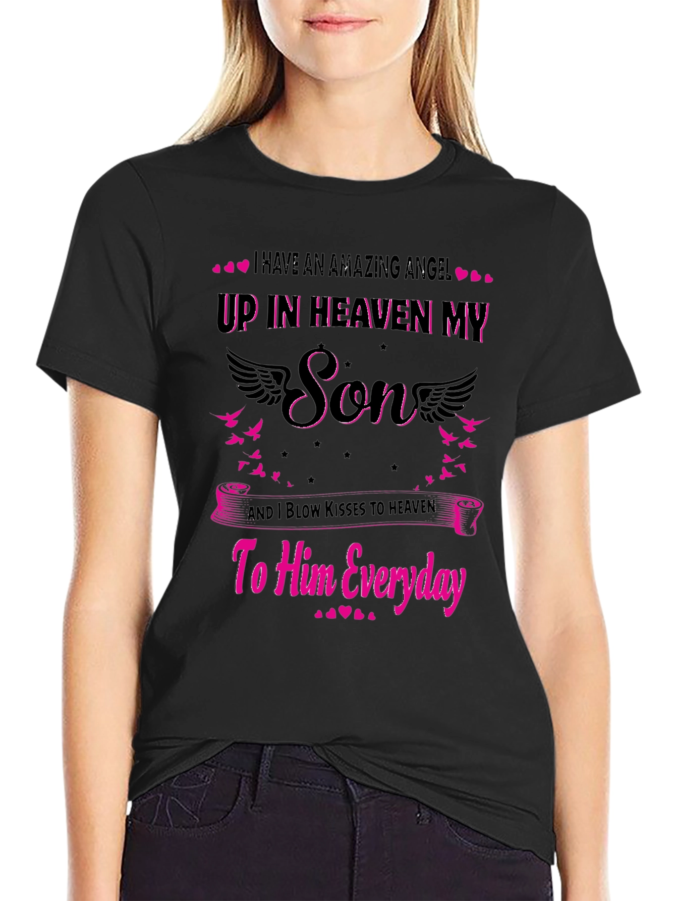 Amazing Angel Son Memorial T-Shirt