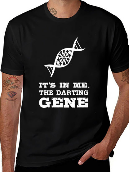 Darting Gene T-Shirt - Darts DNA Graphic Tee