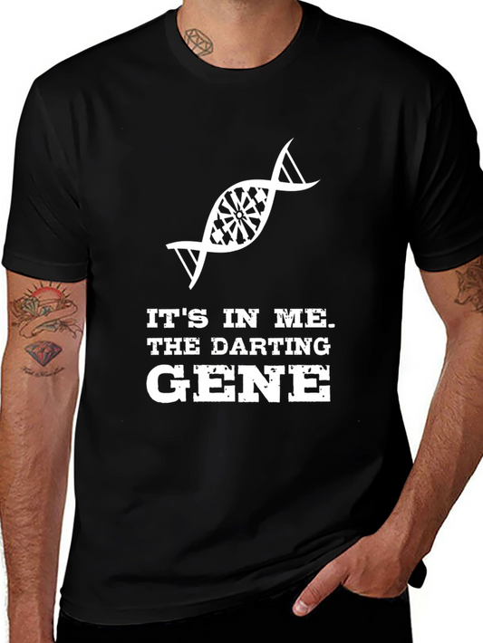 Darting Gene T-Shirt - Darts DNA Graphic Tee
