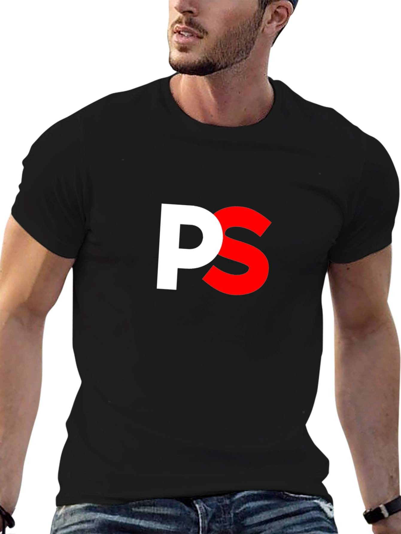 PS Graphic Black T-Shirt