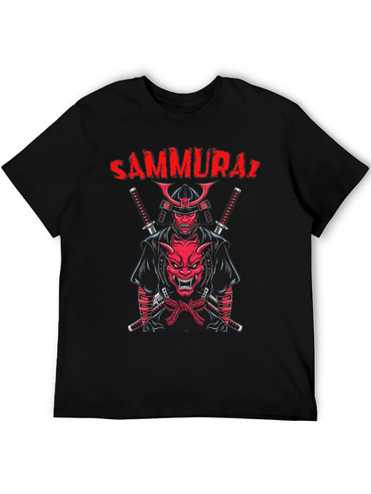 Samurai Graphic T-Shirt: Bold Streetwear