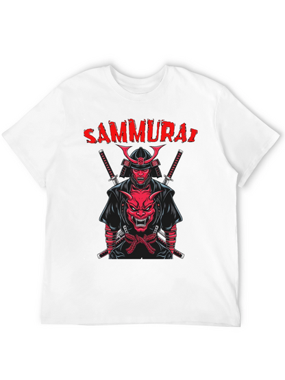 Samurai Graphic T-Shirt: Bold Streetwear