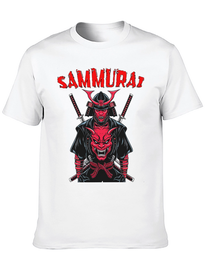Samurai Graphic T-Shirt: Bold Streetwear