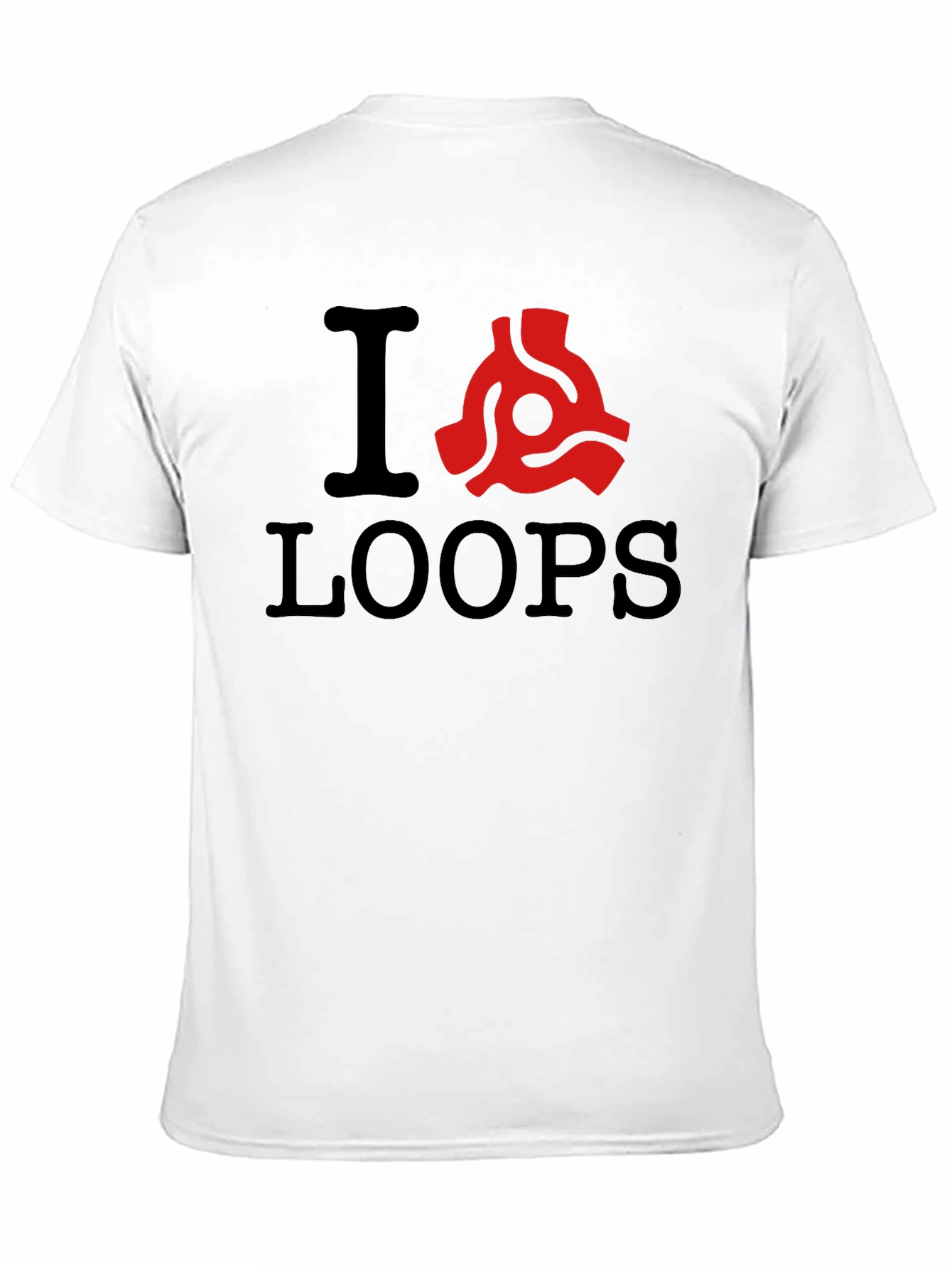 I Heart Loops T-Shirt - Classic Music Lover Tee