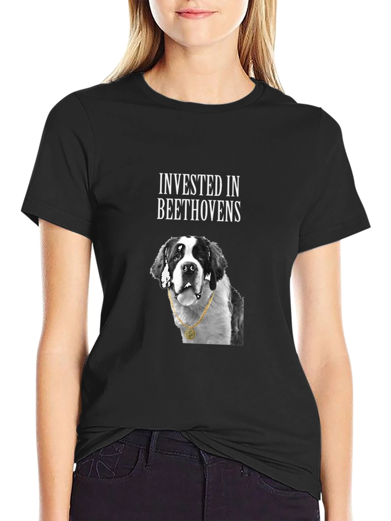 Invested in Beethovens Dog T-Shirt