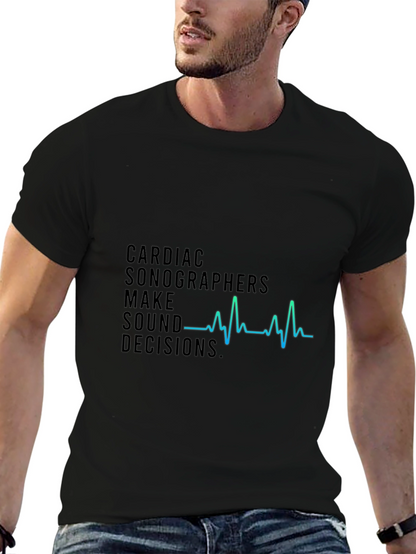 Cardiac Sonographer T-Shirt - Sound Decisions