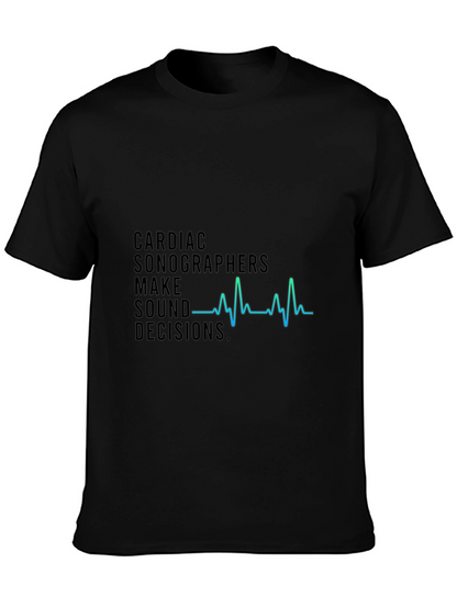 Cardiac Sonographer T-Shirt - Sound Decisions
