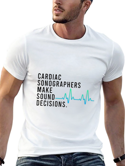 Cardiac Sonographer T-Shirt - Sound Decisions