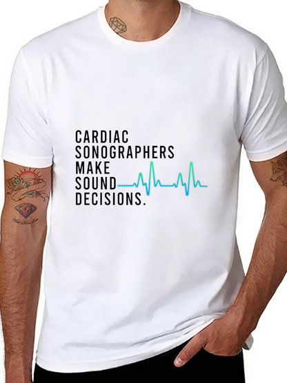 Cardiac Sonographer T-Shirt - Sound Decisions