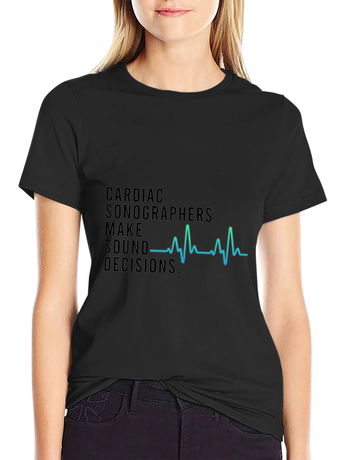 Cardiac Sonographer T-Shirt - Sound Decisions