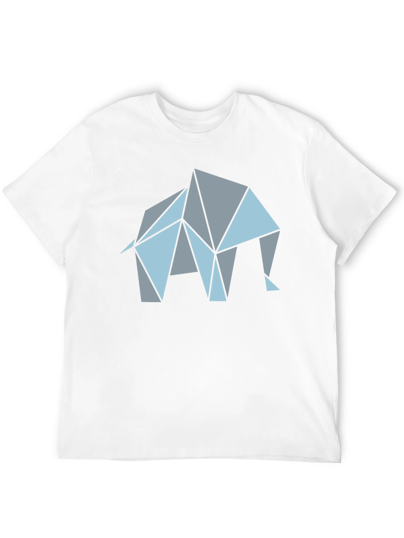 Geometric Elephant Graphic T-Shirt