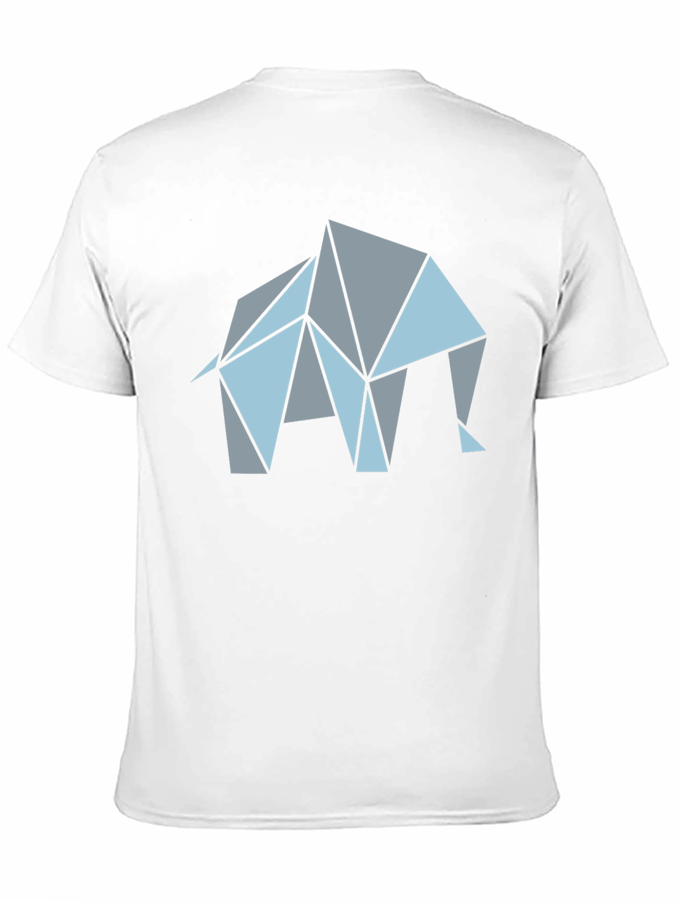 Geometric Elephant Graphic T-Shirt