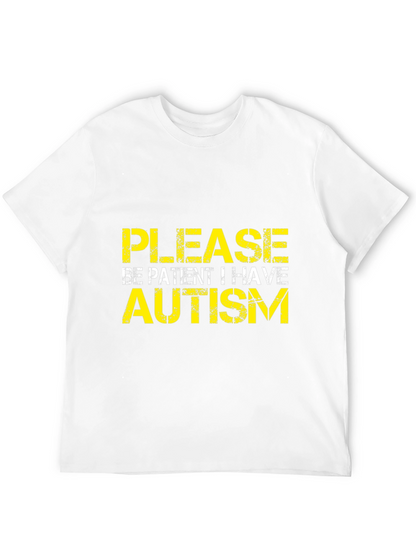 Autism Awareness T-Shirt - Please Be Patient