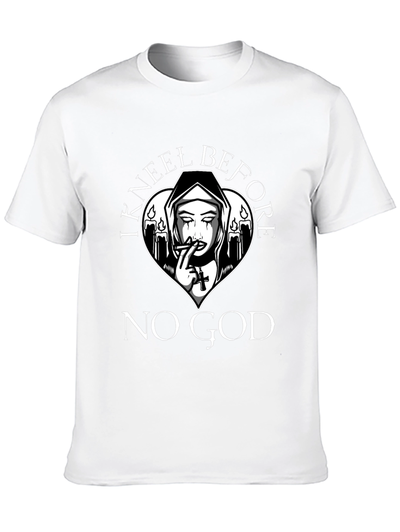I Kneel Before No God T-Shirt