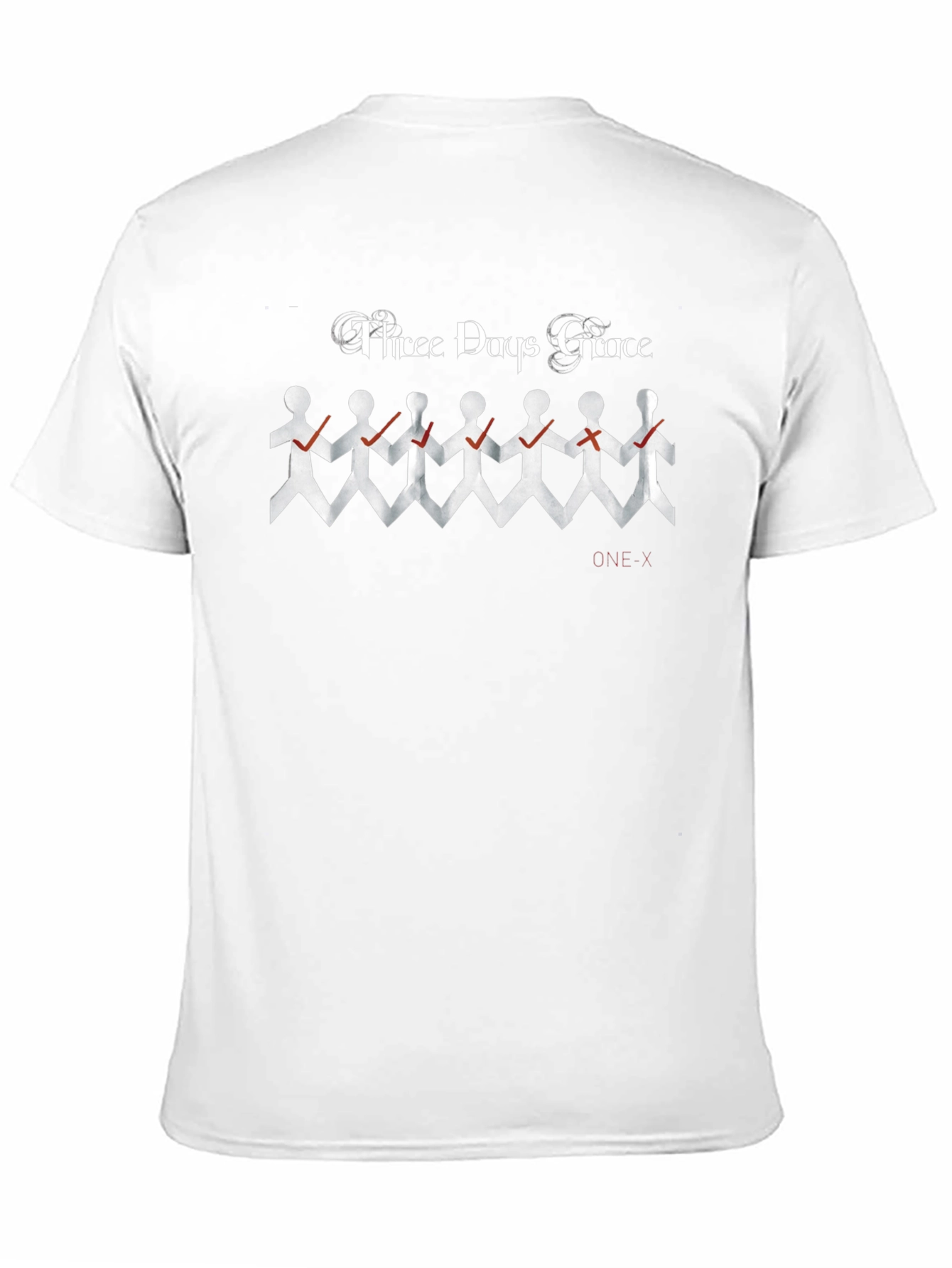 Three Days Grace One-X Black T-Shirt