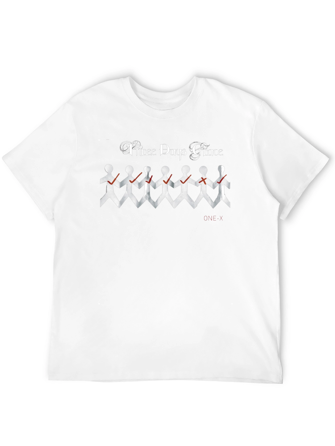 Three Days Grace One-X Black T-Shirt