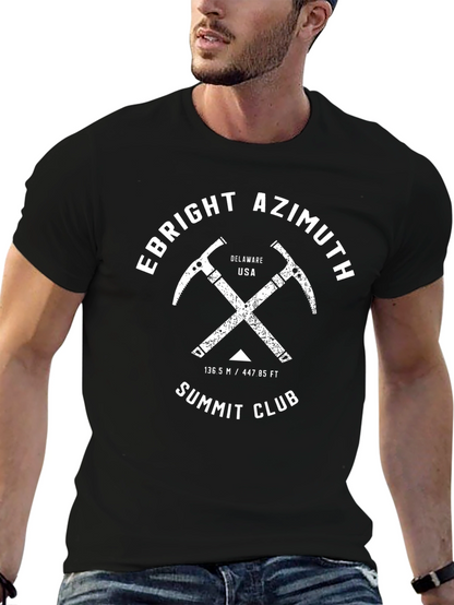 Ebright Azimuth Summit Club Black T-Shirt