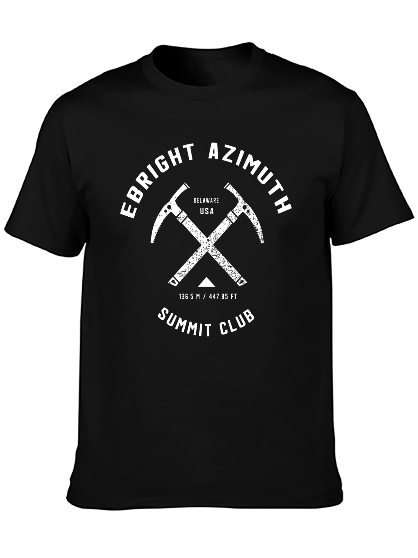 Ebright Azimuth Summit Club Black T-Shirt