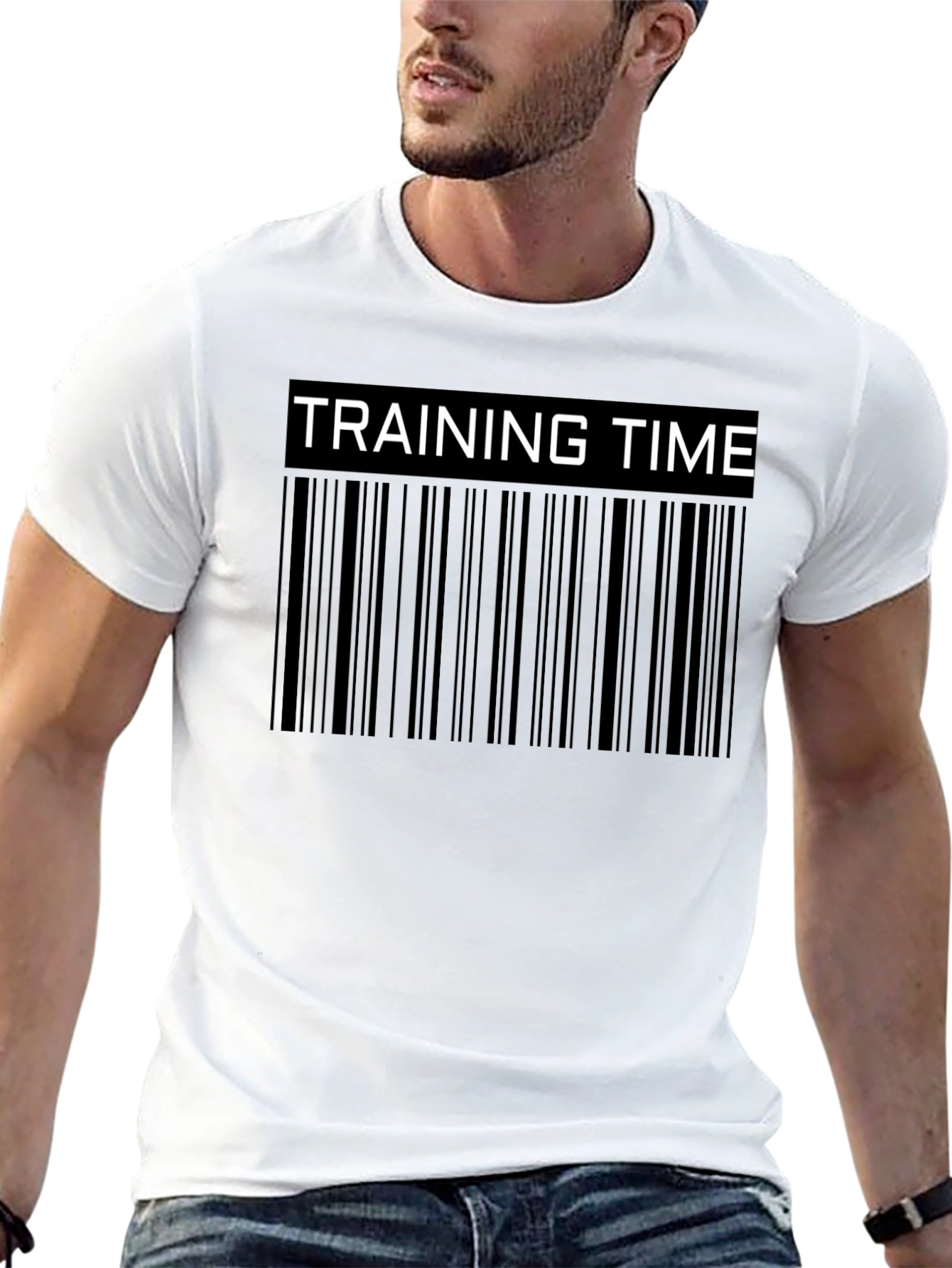 Training Time Barcode T-Shirt