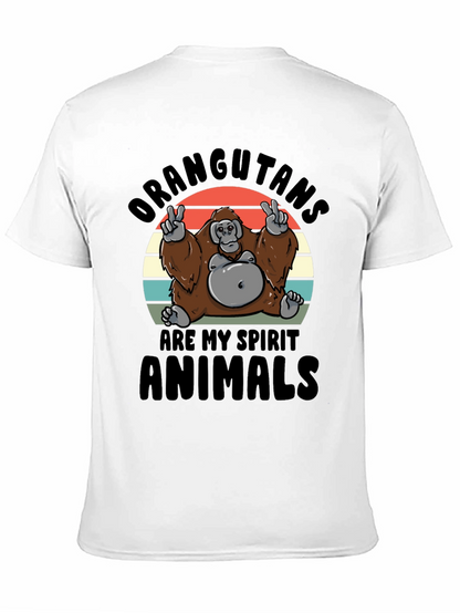 Orangutan Spirit Animal Graphic T-Shirt