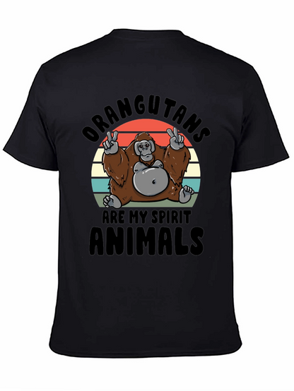 Orangutan Spirit Animal Graphic T-Shirt