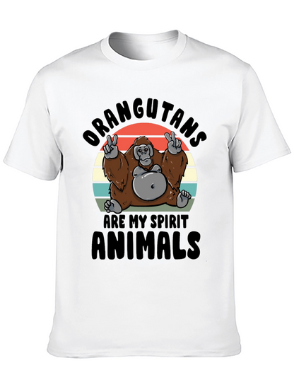 Orangutan Spirit Animal Graphic T-Shirt