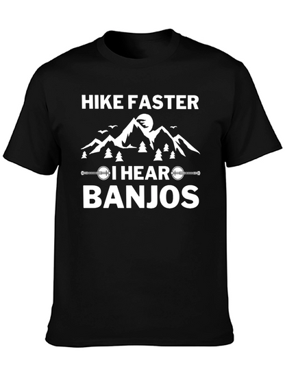 Hike Faster I Hear Banjos Graphic Tee