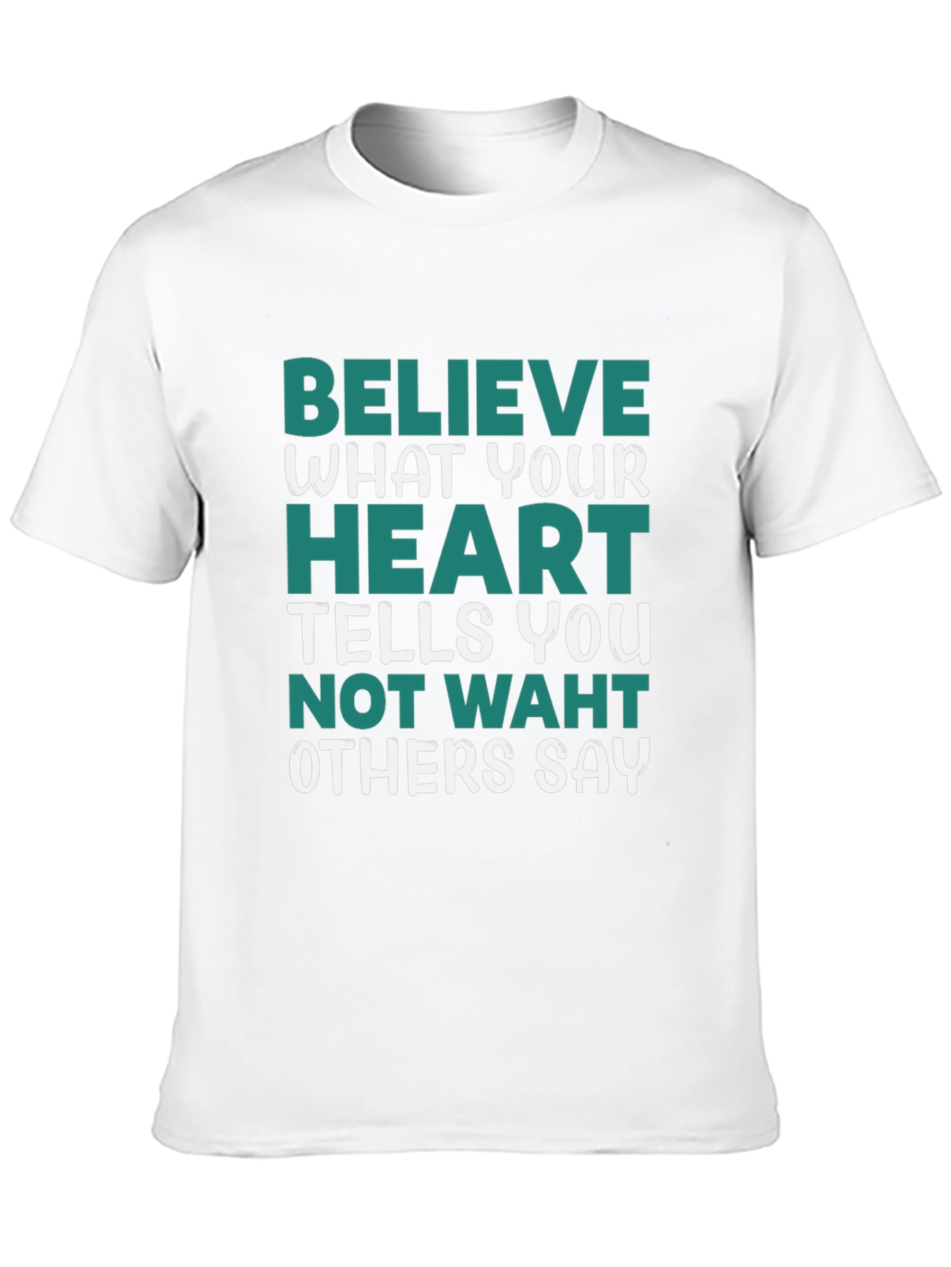 Believe in Your Heart Graphic Tee