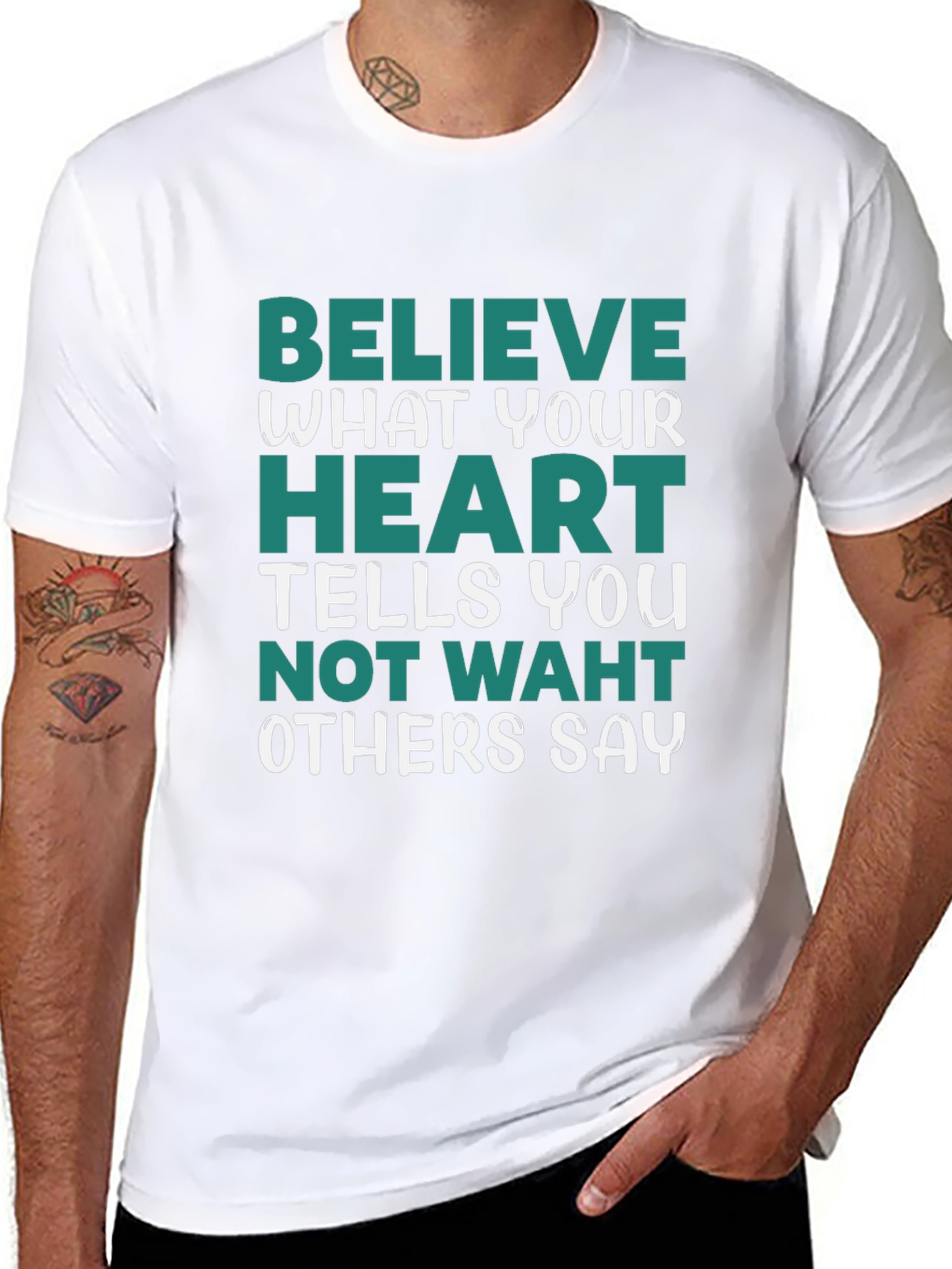Believe in Your Heart Graphic Tee