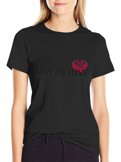 Live in Love Graphic Tee