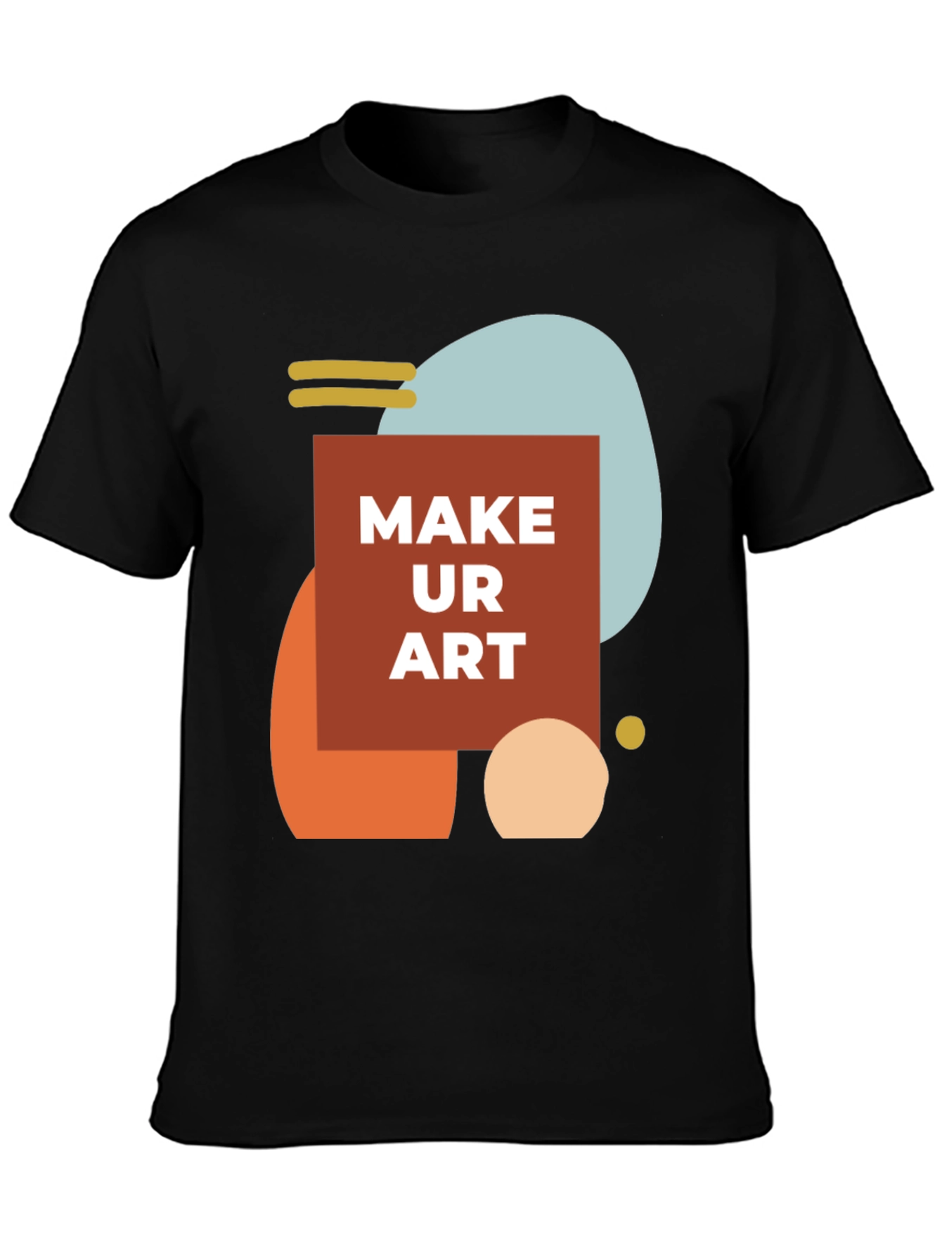 Make Ur Art Graphic Tee - Stylish Creative T-Shirt