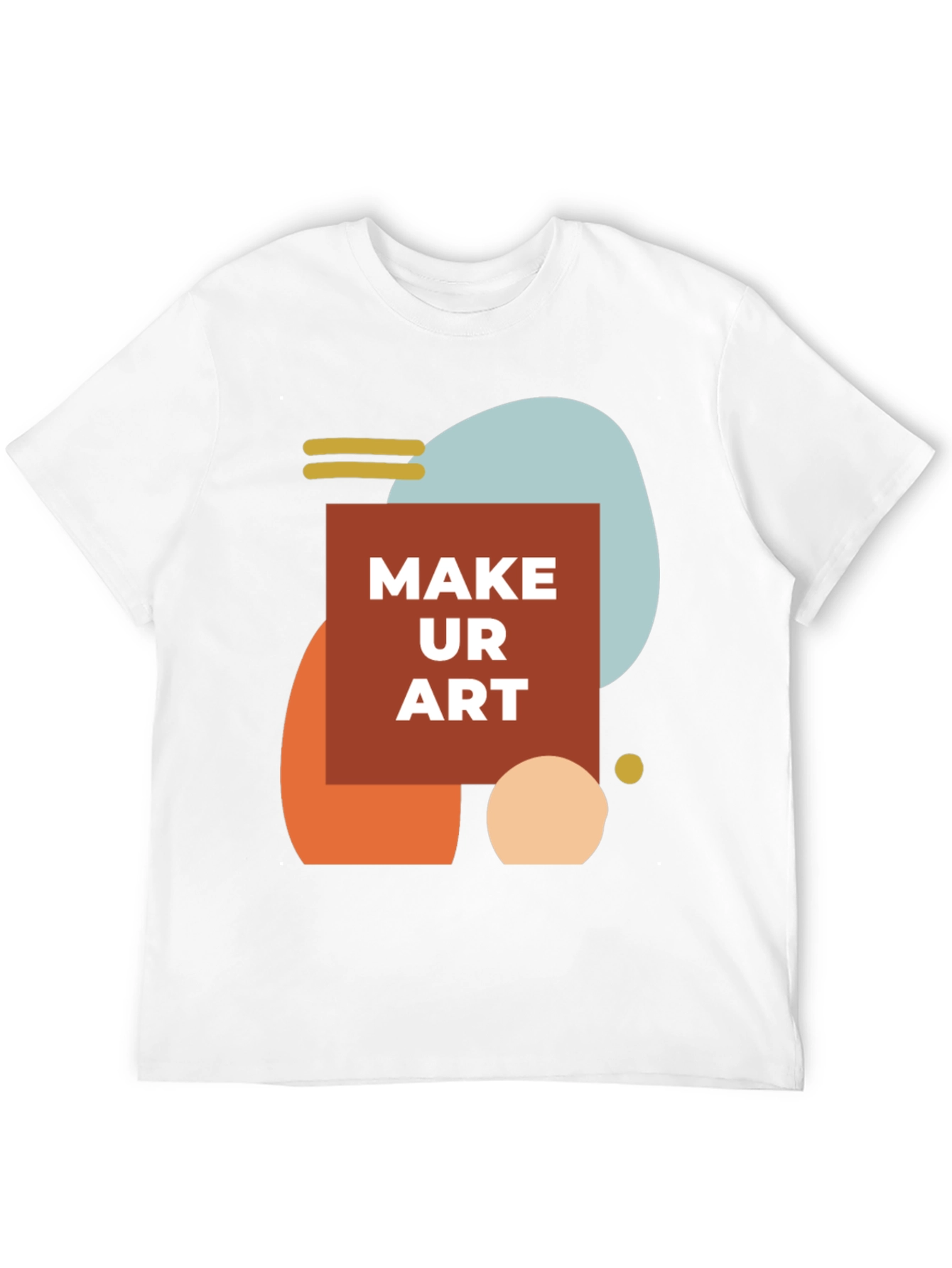 Make Ur Art Graphic Tee - Stylish Creative T-Shirt