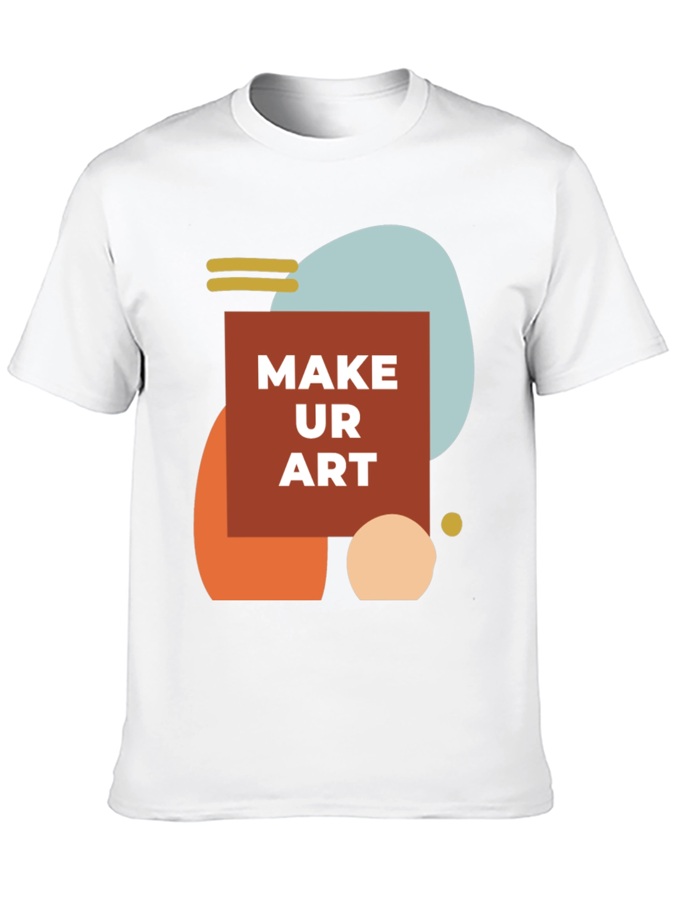 Make Ur Art Graphic Tee - Stylish Creative T-Shirt