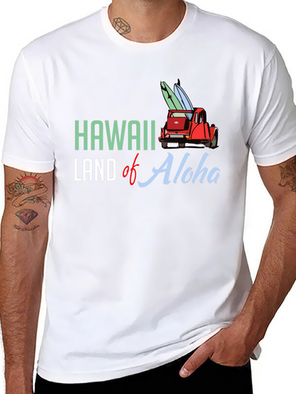 Hawaii Land of Aloha Graphic Tee