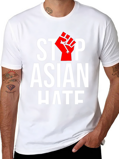 Stop Asian Hate T-Shirt - Black