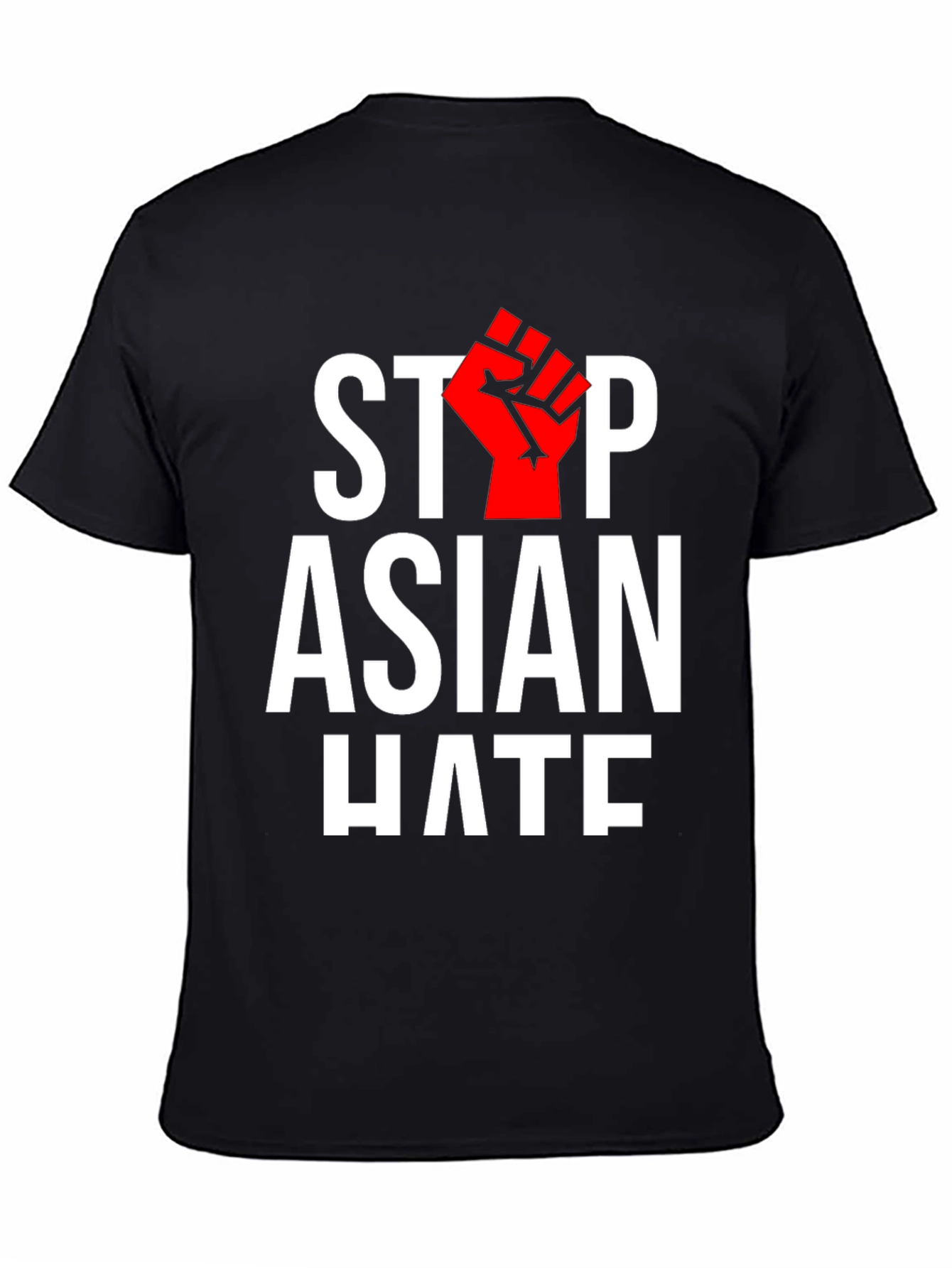 Stop Asian Hate T-Shirt - Black