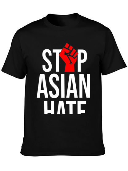 Stop Asian Hate T-Shirt - Black