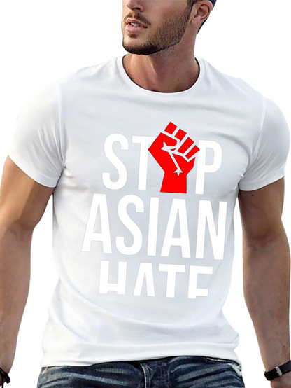 Stop Asian Hate T-Shirt - Black