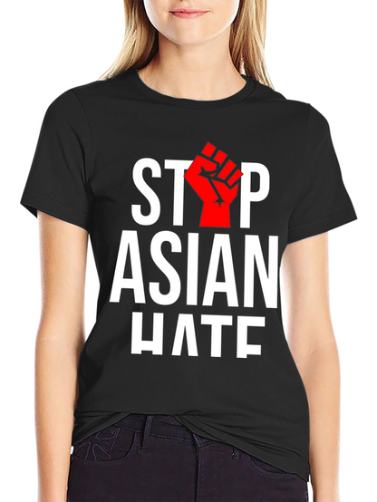 Stop Asian Hate T-Shirt - Black