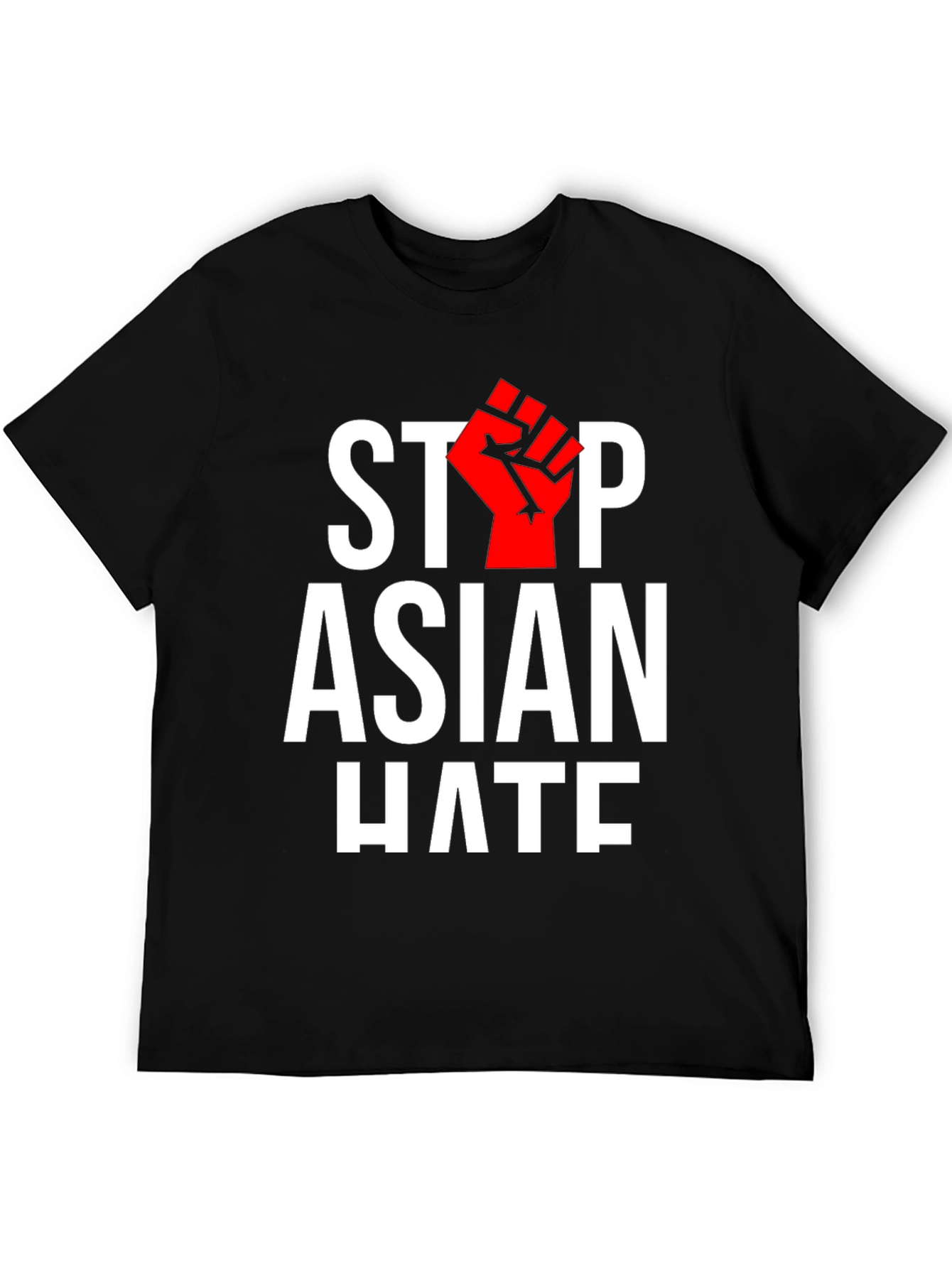 Stop Asian Hate T-Shirt - Black