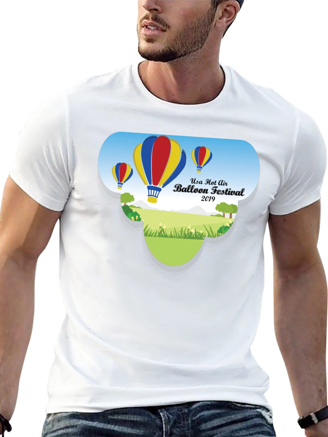 USA Hot Air Balloon Festival T-Shirt