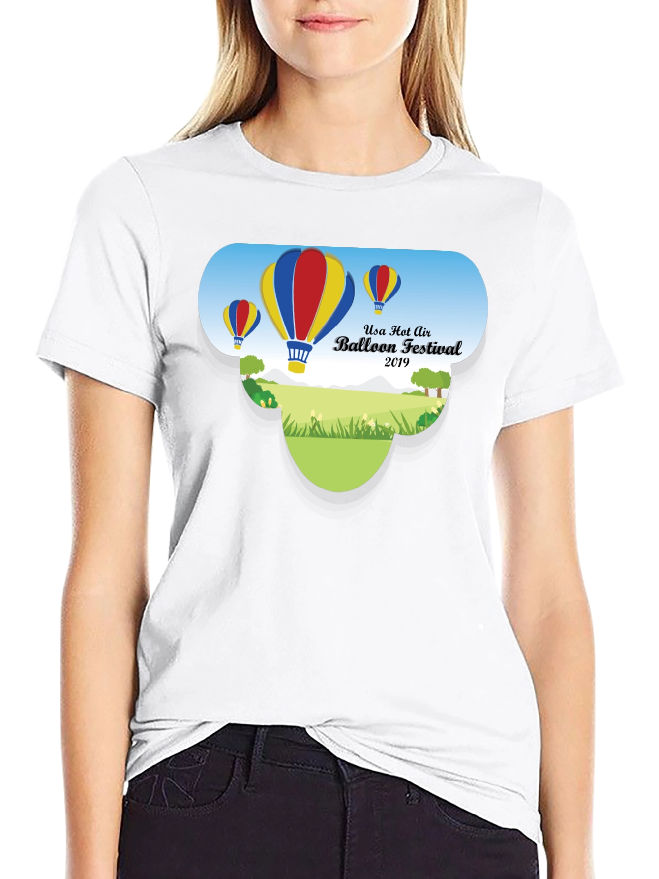 USA Hot Air Balloon Festival T-Shirt