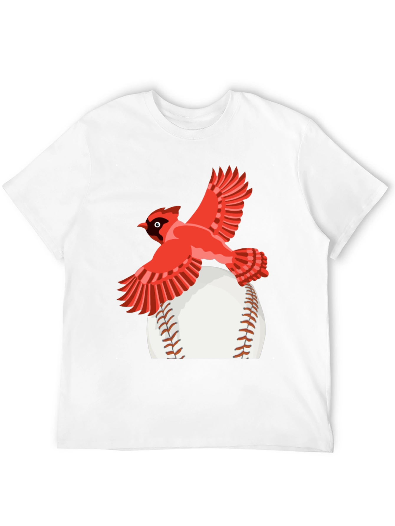 Cardinal Baseball Graphic T-Shirt