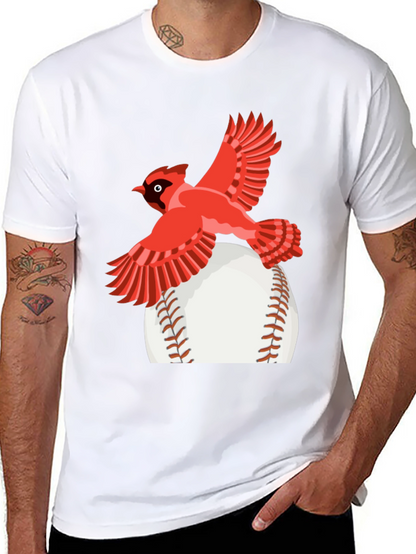 Cardinal Baseball Graphic T-Shirt