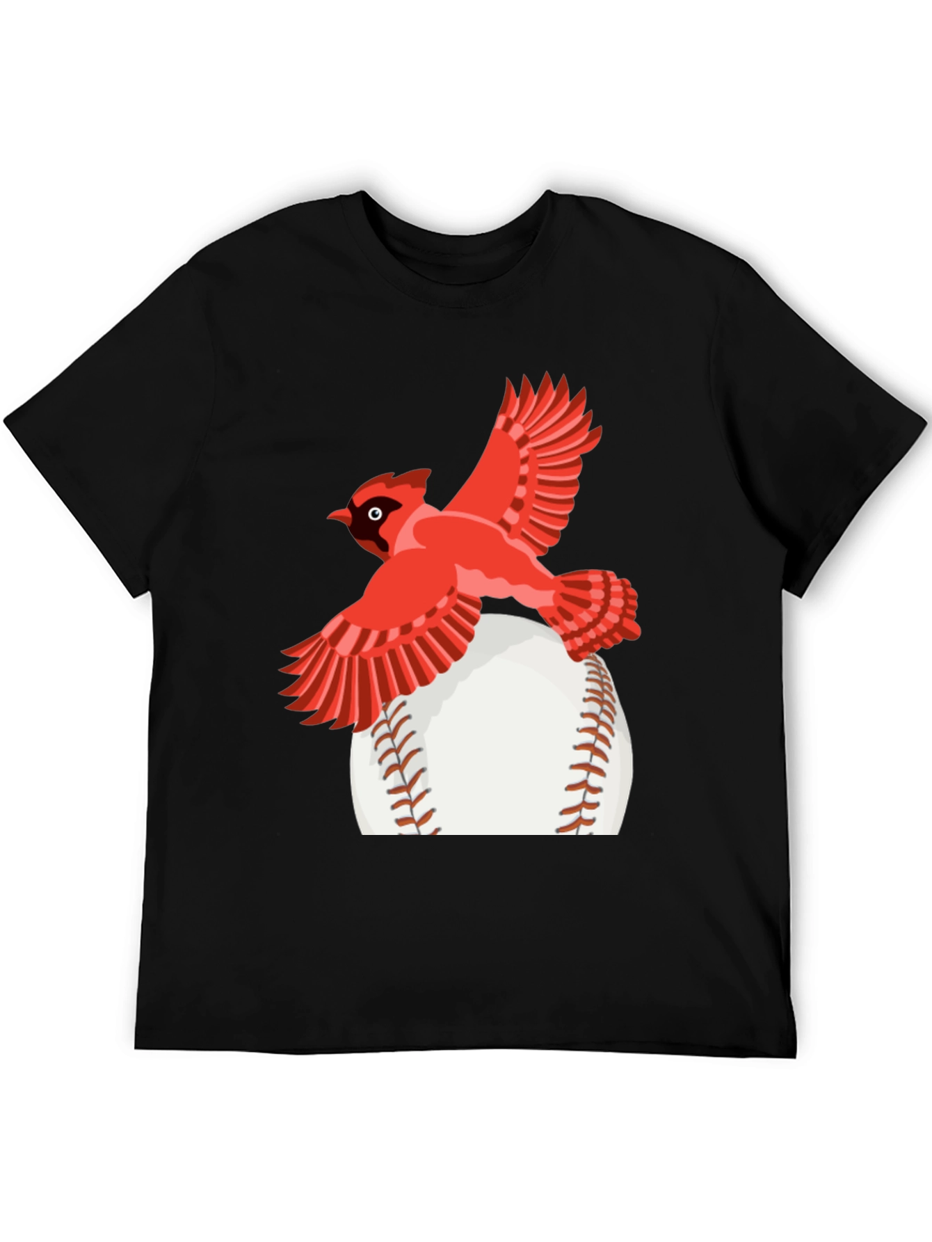 Cardinal Baseball Graphic T-Shirt